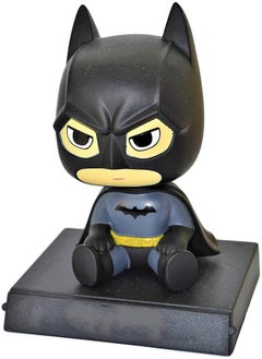 Geekmonkey Geekmonkey Limited Edition Phone Holder Car Decoration Bobble Head Action Figure | Toys | for Car Dashboard and Office Desk | Gifting,Home Purpose (Black Man with Wings)  - Image 1