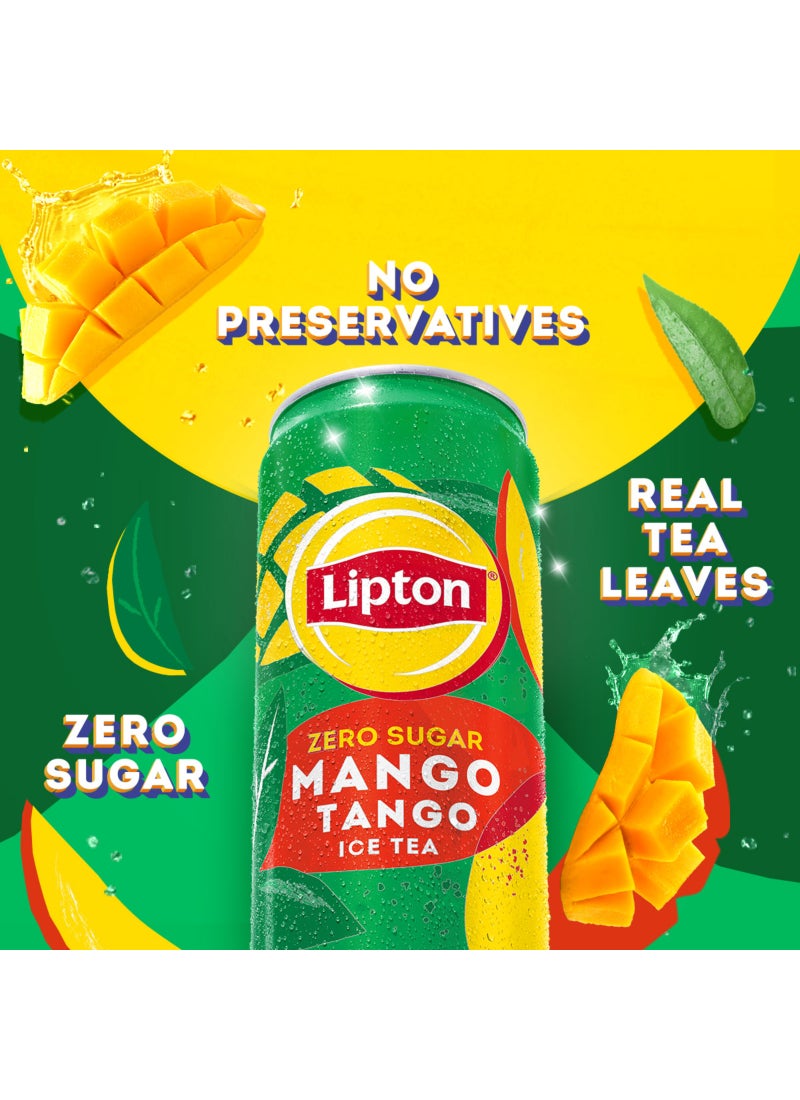 Lipton Ice Tea Mango Tango Zero  Can Multipack - Image 4