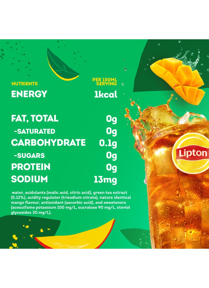 Lipton Ice Tea Mango Tango Zero  Can Multipack - Image 3