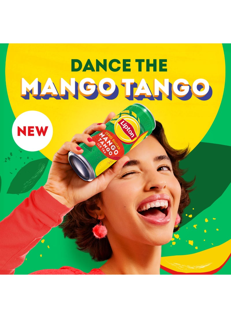 Lipton Ice Tea Mango Tango Zero  Can Multipack - Image 2