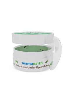 Under Eye Patches With Green Tea & Collagen For Puffy Eyes Hydrogel Under Eye Patches With Instant Cooling Serum 30 Pairs (60 Pieces)