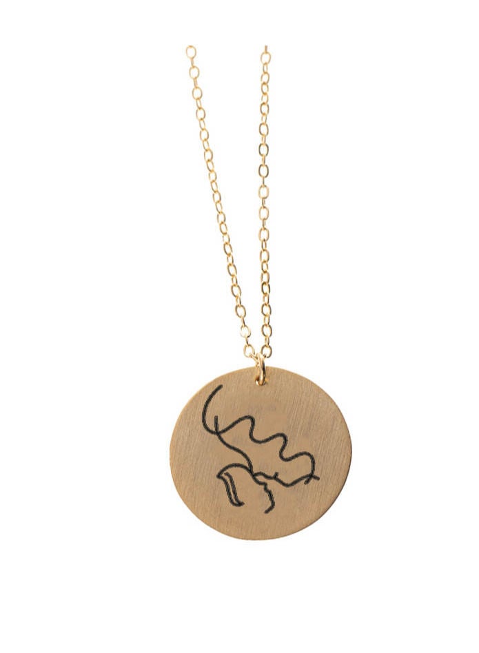 ترينديلا قلادة الأم والطفل