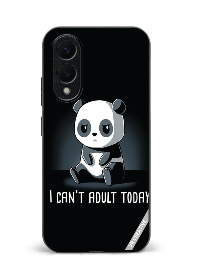 VR CREATIVE Protective Case Cover For Samsung Galaxy S25 Edge I Cant Adult Today Design Multicolour