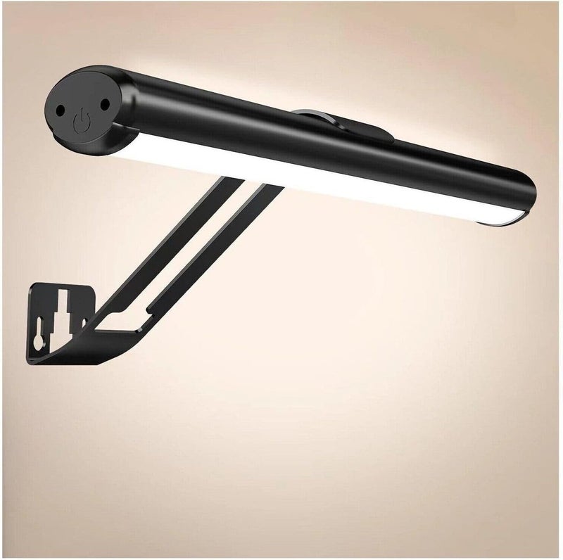 Eacam 32cm Rechargeable Touch-Controlled LED Wall Light with Warm & White Modes - Image 4