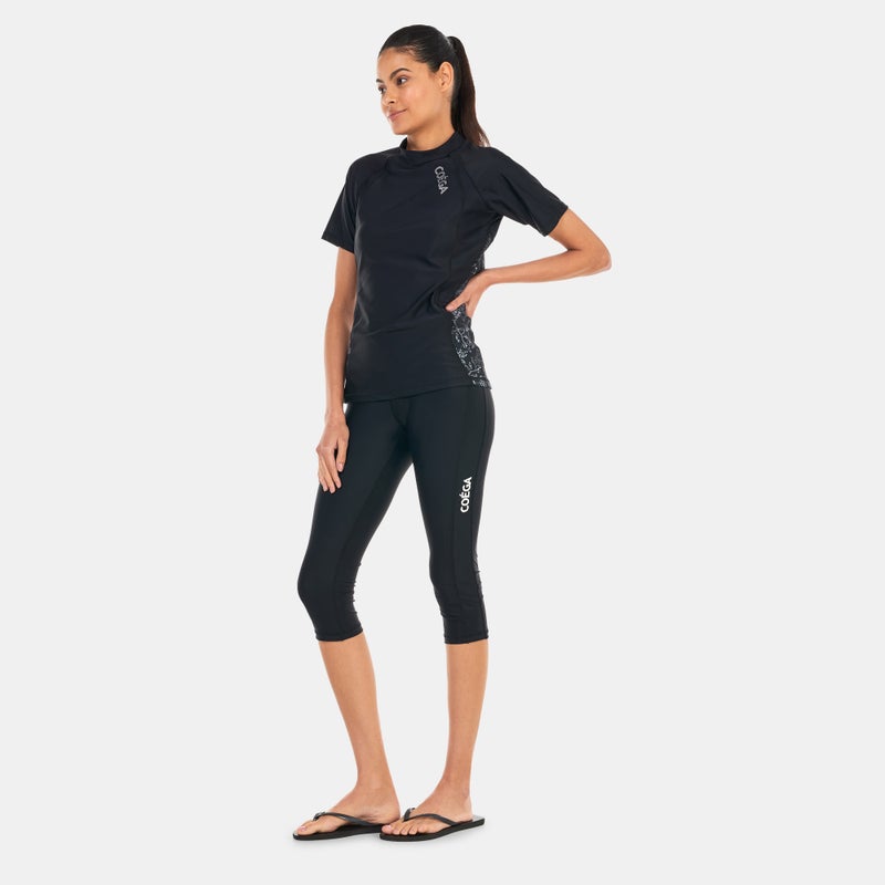 Coega Women's Printed 3/4 Swim Leggings - Image 3