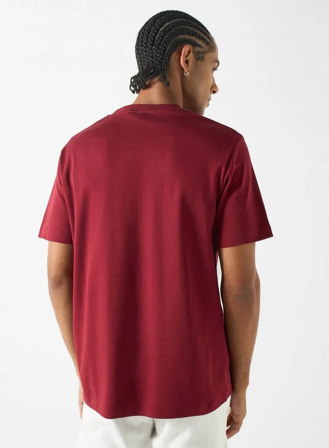 Kappa Kappa Logo Print T-shirt with Crew Neck and Short Sleeves