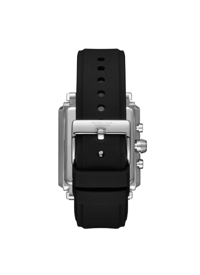 BEVERLY HILLS POLO CLUB - BEVERLY HILLS POLO CLUB Men's Multi Function Black Dial Watch - BP3661X.351 - Image 1