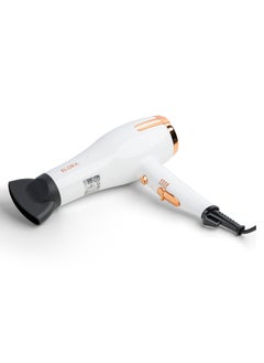 ELORA Elora Lightweight And Powerful 2000w Dryer With Quick Drying Time, Efficient And Customizable Settings | ELPC-1603 Pearl White  - Image 1