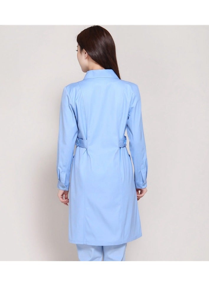 KUYING Summer Style Lab Coat For Door-To-Door Medical Work Clothes  - Image 5