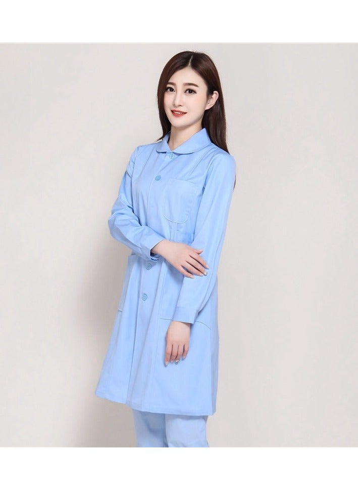 KUYING Summer Style Lab Coat For Door-To-Door Medical Work Clothes  - Image 4
