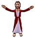 NJ Croce 65 Jesus of Nazareth Poseable Figure Bendable Toy Religious Gift Great Bible Character for Hide and Seek Games Safe for Kids Bring Your Religion Back to Life - Image 2