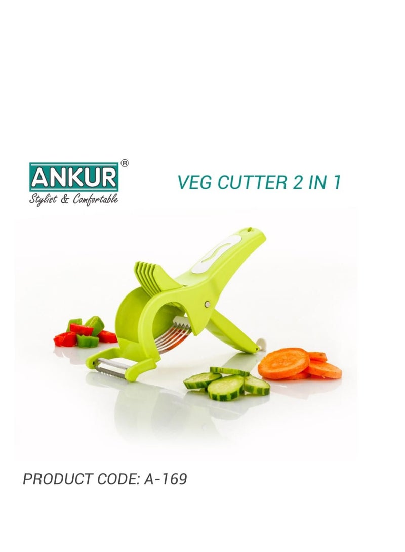 ANKUR Vegetable Cutter With Peeler - Image 1