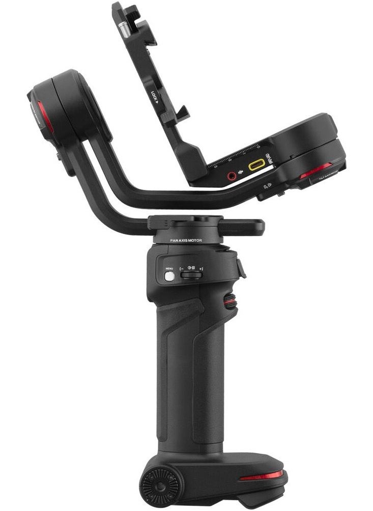 زيون - مثبت الكاميرا المحمول باليد Zhiyun WEEBILL-3 مع ميكروفون مدمج وإضاءة - Image 1