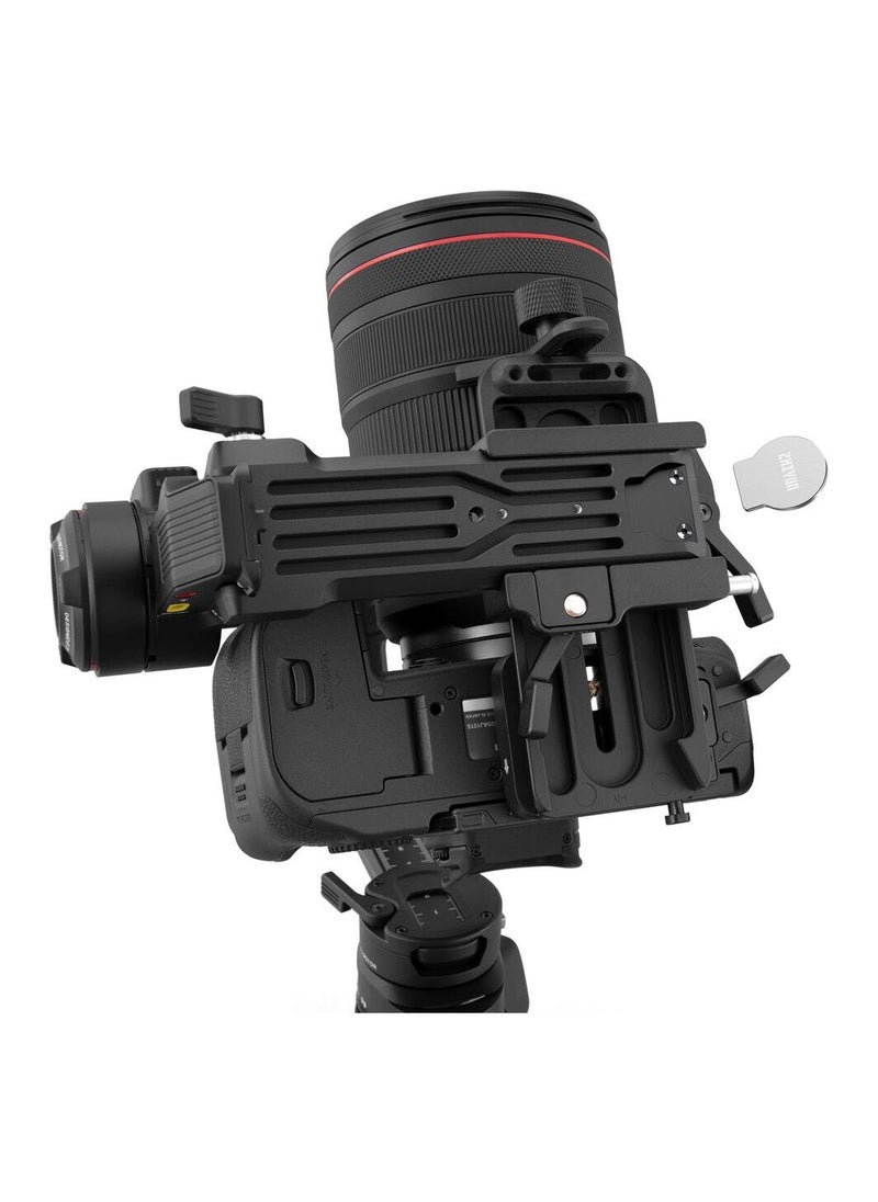 زيون - مثبت الكاميرا المحمول باليد Zhiyun WEEBILL-3 مع ميكروفون مدمج وإضاءة - Image 1