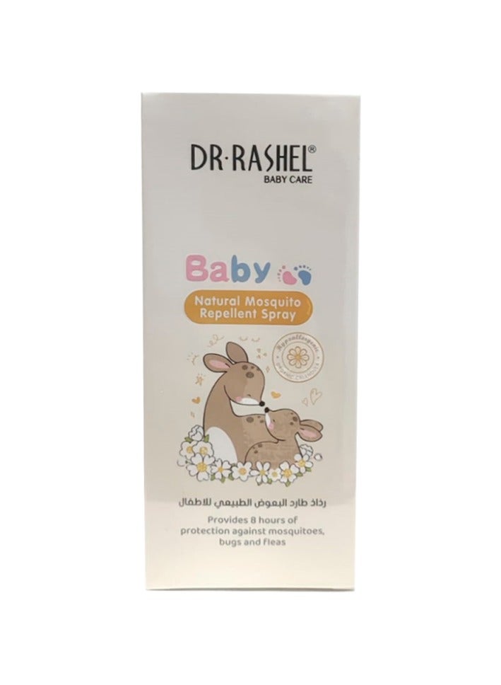 DR. RASHEL Baby Natural Mosquito Repellent Spray 110 ML - Image 2