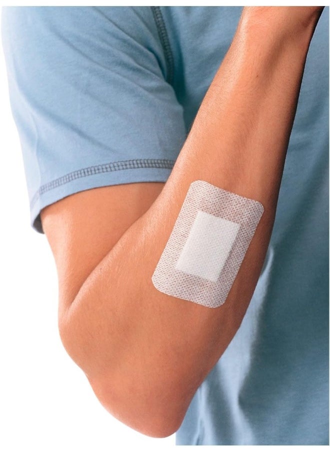 BSN - SPORTTEC BSN Medical Leukomed Non-Woven Sterile Adhesive Wound Dressing with Pad, 7.2 cm x 5 cm Size - Image 1
