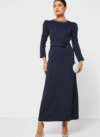Navy Maxi Dress