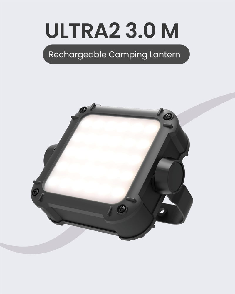 Claymore Ultra2 3.0 (Medium) - Outdoor Rechargeable LED Light for Camping, Tent, Backpacking, Emergency and Industrial Use. Waterproof, Portable Lantern with USB-C, Up to 80 Hours Battery Life. - Image 2
