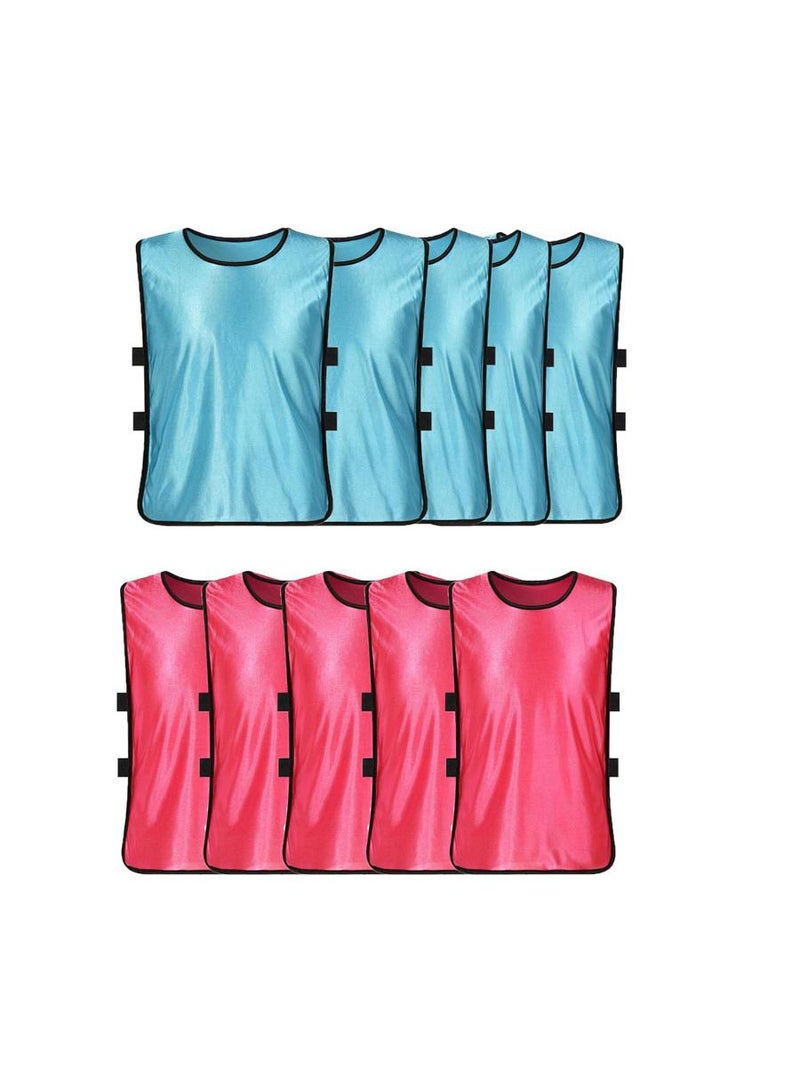 Y&D 10-piece Suit Suitable For Weight 50.00 Kg-95.00 Kg Adult Basketball Football Sports Training Against Group Vest Suit - Image 1