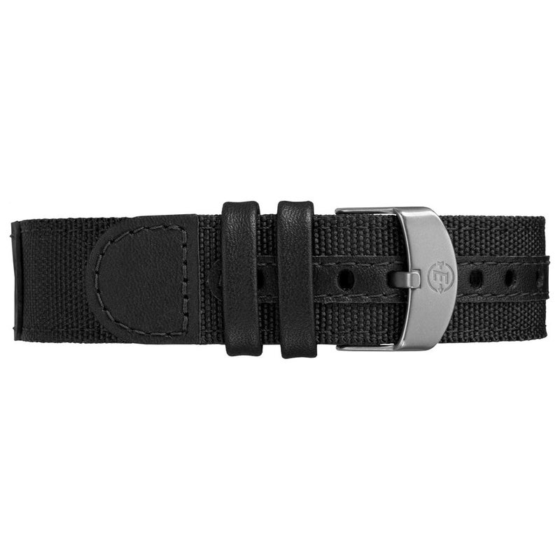 TIMEX ساعة تيمكس للرجال TW4B08100 إكسبيديشن أكاديا بحزام جلد/نايلون أسود - Image 3