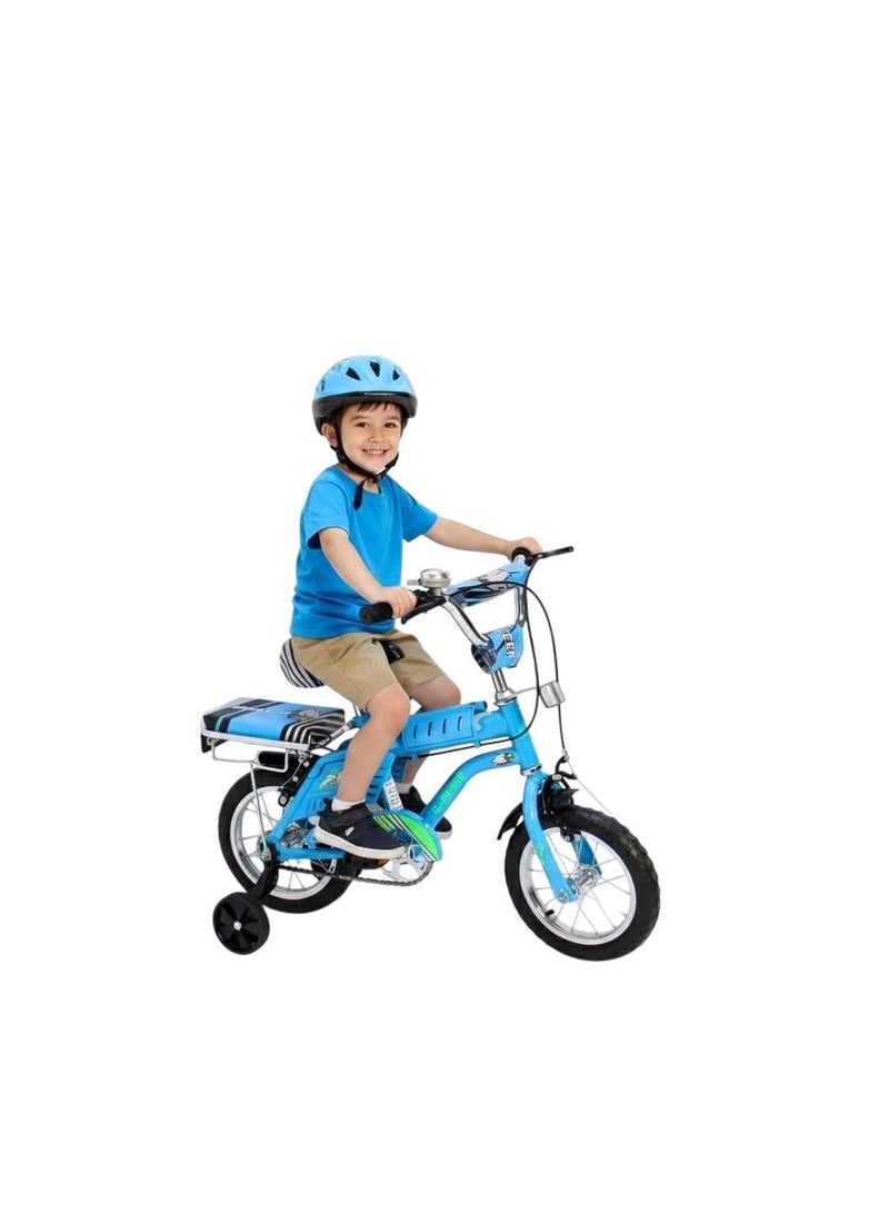دراجة أطفال رامبو مقاس 12 ازرق - Image 2