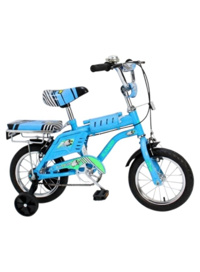 دراجة أطفال رامبو مقاس 12 ازرق - Image 1