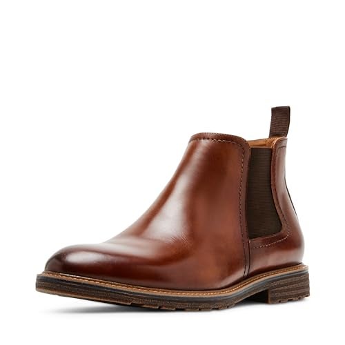 STEVE MADDEN حذاء تشيلسي للرجال من ستيف مادن، تان، 9 - Image 1