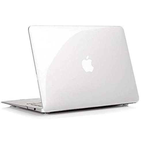 Ruban Compatible with MacBook Air 13 Inch A2337 (M1) / A2179 / A1932 (2021 2020 2019 2018 Release) - Snap On Hard Shell Case Cover for MacBook Air 13 Retina Display with Touch ID (Crystal Clear) - Image 1