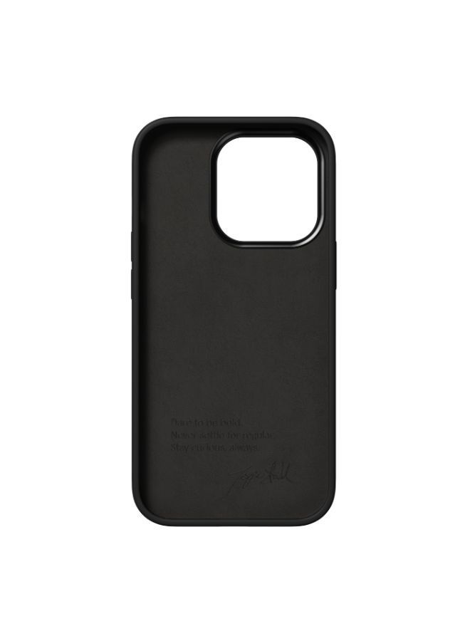 Nudient iPhone 14 Pro - Bold Case - Charcoal Black - Image 2