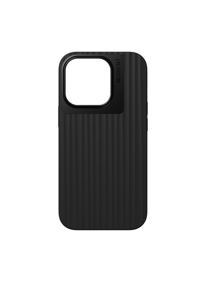 Nudient iPhone 14 Pro - Bold Case - Charcoal Black - Image 1