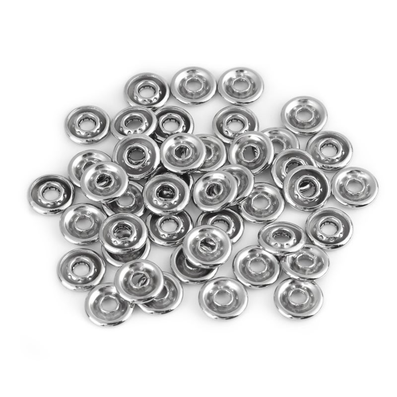 Metal Prong Snap Buttons: Eco-friendly Copper Rust Resistant Thickened Washable Fasteners - 45# Steel High Hardness Comfort Grip Plier Setting Tool for Home Clothing Repair Clothing Shop Use - Image 2