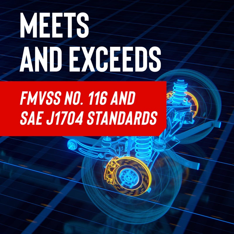 STP Synthetic Brake Fluid, Dot 4 Brake Fluid Protects Brake Systems, ABS, Disc and Drum Systems, 12 Oz, STP - Image 5