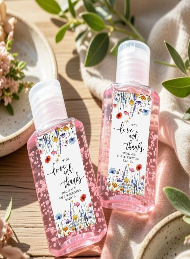 Demissle 30 Pcs Wildflower Wedding Favor for Guests Floral Gifts Love Is in Bloom Baby Shower Party Favor Travel Size Aloe Vera Gel Bulk Thank You Party Gift Souvenirs for Wedding Bridal Shower - Image 1