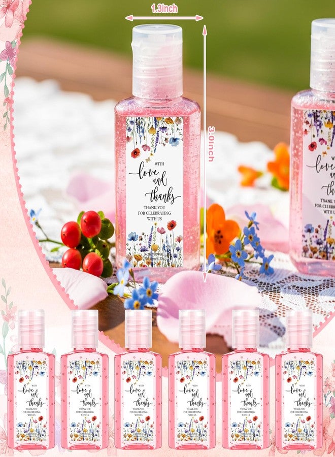 Demissle 30 Pcs Wildflower Wedding Favor for Guests Floral Gifts Love Is in Bloom Baby Shower Party Favor Travel Size Aloe Vera Gel Bulk Thank You Party Gift Souvenirs for Wedding Bridal Shower - Image 3