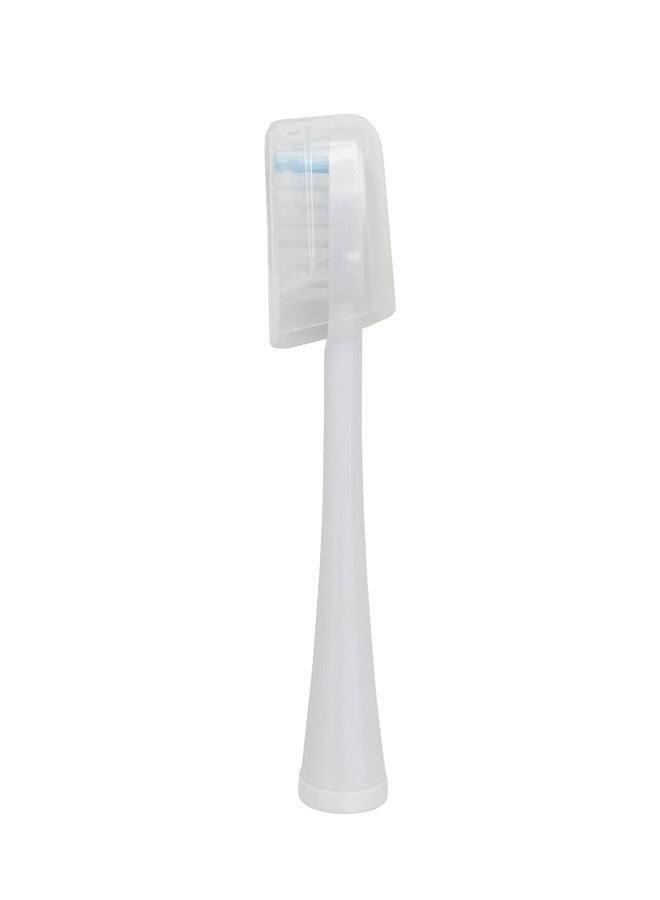 PDEEY Toothbrush Heads Replacement for Waterpik SF-02W, SF-03W, SF-01W Sonic Fushion 2.0 Model, Brush Head with Cover 6 PCS, White - Image 4