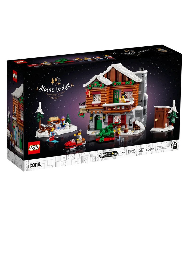 LEGO LEGO - Icons Alpine Lodge 1517 Pieces - 10325  - Image 1