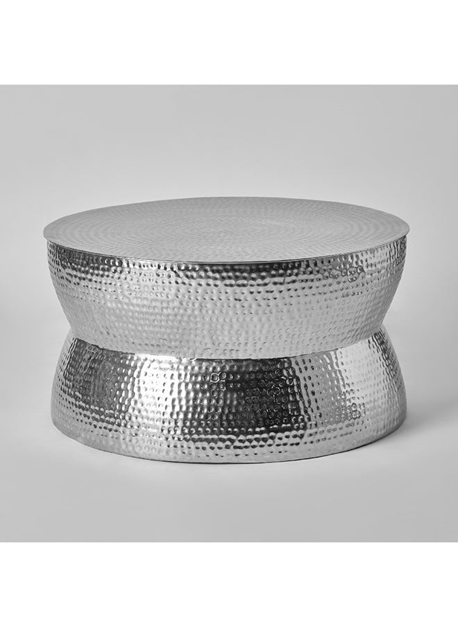 Home Box - Orient 2-Piece Hammered Coffee Table Set 80 x 42 x 80 cm - Image 1