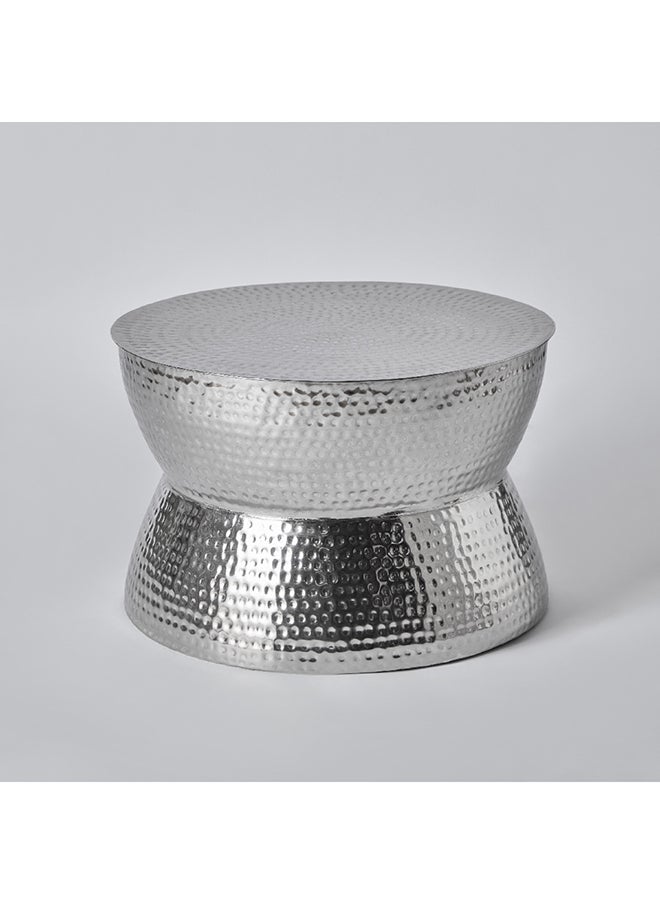 Home Box - Orient 2-Piece Hammered Coffee Table Set 80 x 42 x 80 cm - Image 1
