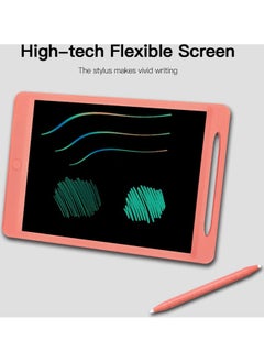 نيبمينينت تابلت للكتابة قابل لإعادة الشحن بشاشة LCD مقاس 11.5 بوصة، لوح للرسم والكتابة اليدوية، شاشة ملونة، رسم، مزود بزر قفل لشاشات اللمس للأطفال الصغار، لعبة تعليمية، هدايا للأولاد والبنات 30.00*1.50*18.60سم  - Image 3