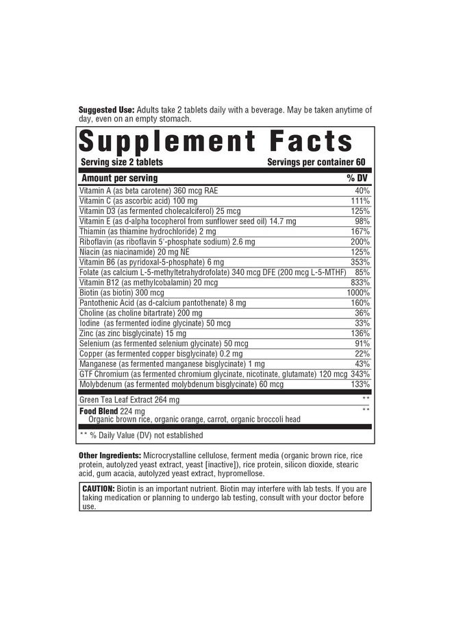Innate Response Formulas Women’S 55+ Multivitamin - Daily Multivitamin For Women 55 And Over - Vegetarian, Non-Gmo, And Gluten-Free - Made Without 9 Food Allergens - 120 Tablets (60 Servings)  - Image 2
