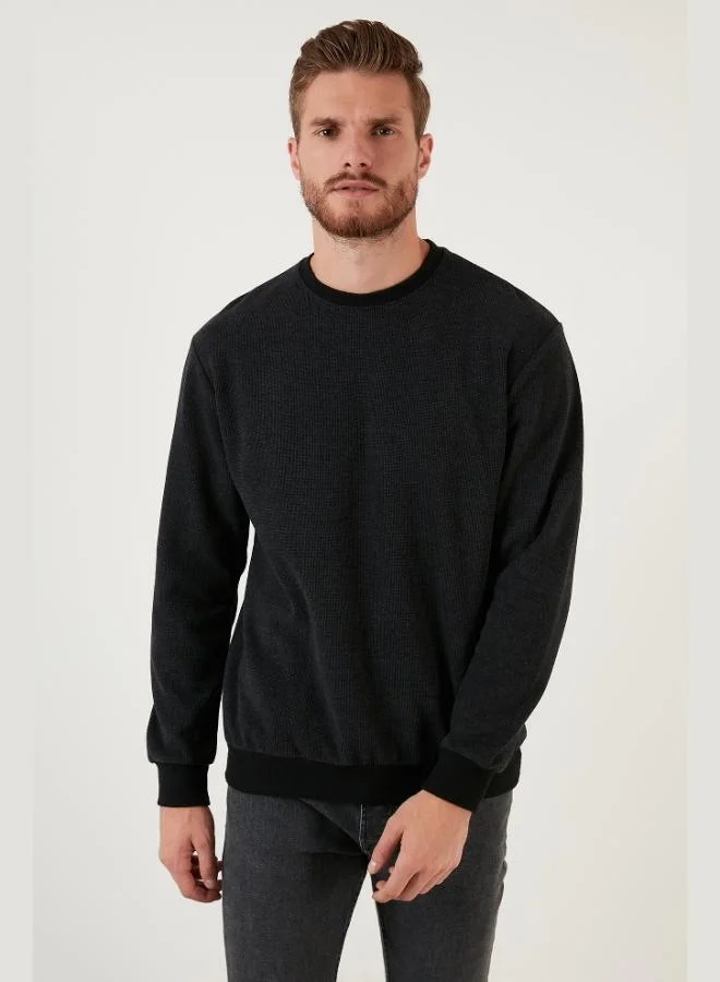 Buratti Slim Fit Crew Neck Cotton Sweater Men's SWEATER 456201