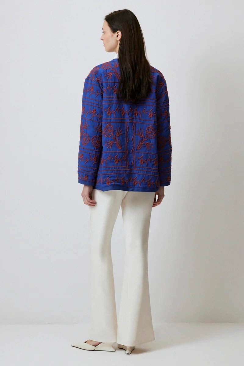 Touche Embroidered Poplin Jacket