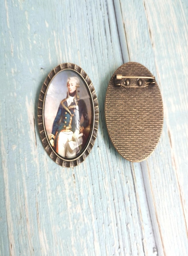 LFaize Marquis de La Fayette, Lafayette, Continental Army, DAR Brooch, Revolutionary War, General Lafayette, DAR Gift - Image 2