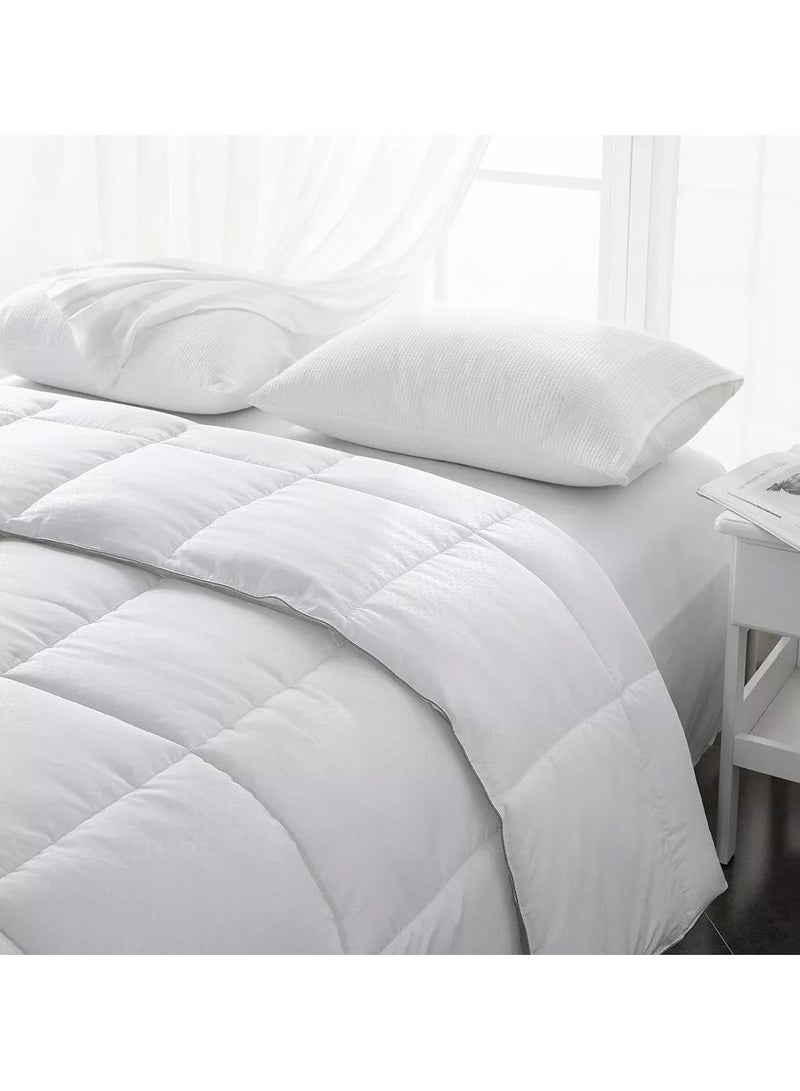 DubaiGallery 3 Pcs Set Cotton Fabric Comforter Set Bedding Microfiber Polyester Bed Duvet Cover Quilt 220x240 CM - Image 3