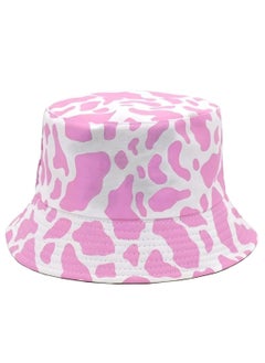 Generic Double face Foldable sun Cotton unisex bucket travel hat  - Image 1