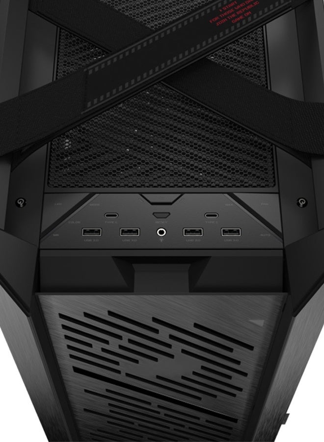 Game Sekret كمبيوتر ألعاب Titan – معالج Intel Core i9-14900K | بطاقة رسومات GeForce RTX 5080 بسعة 16 جيجابايت | ذاكرة RAM DDR5 بسعة 32 جيجابايت – قرص SSD NVMe بسعة 1 تيرابايت | مبرد سائل 360 مم مزوّد بشاشة LCD – لوحة أم Z790 – مزود طاقة 1000 واط بمعيار Platinum | WiFi – Bluetooth – نظام Windows 11 Pro | كمبيوتر مكتبي Game Sekret | ضمان لمدة سنة واحدة black - Image 4
