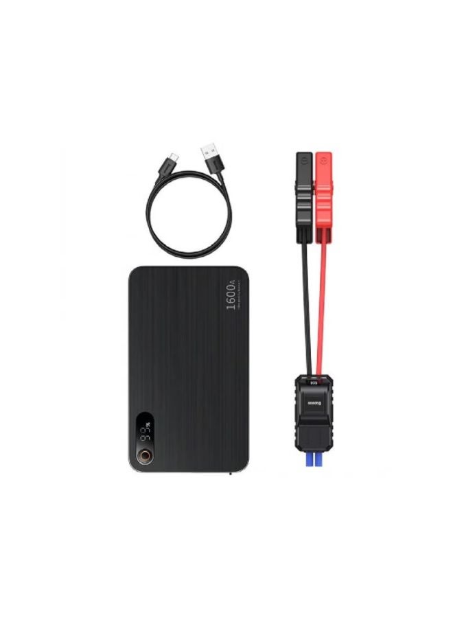 Baseus Super Energy Pro Black And Car Jump Starter - 1600 A - 16000 mAh - 59.2 Wh - Black - CGNL070001 - Image 1