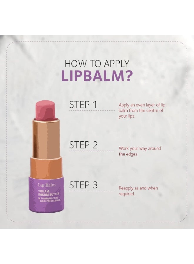 SoulTree Ayurvedic Lip Balm - Hibiscus & Honey with Organic Ghee | Feel nourished, soft & supple Natural Lip Care for Soft, Nourished Lips with Soothing Hibiscus & Honey- 3.5gm - Image 1