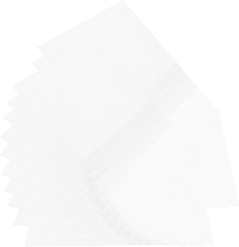Healifty 20pcs Clear Self-sealing Plastic Card Sleeves for Trading Cards and Album High Transparency Extra Thick for Collectibles and - Image 1