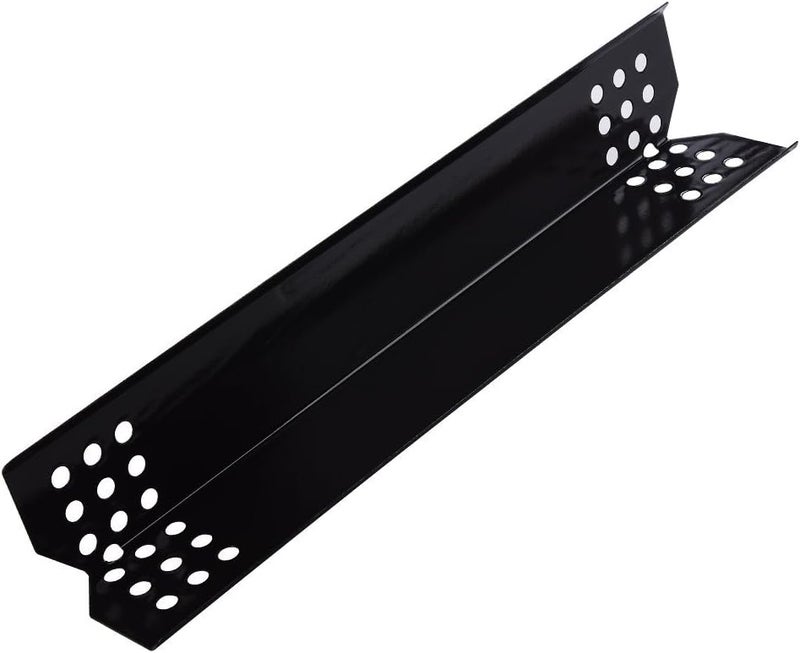 Adviace 4 Pcs Flame Tamers for Grill Master Grillmaster 720-0697, Nexgrill 720-0783E, 720-0830H Replacement Parts, Porcelain Steel Grill Heat Plate Shields for Kenmore 720-0830A 122.33492410 Nexgrill 720-0925 - Image 3